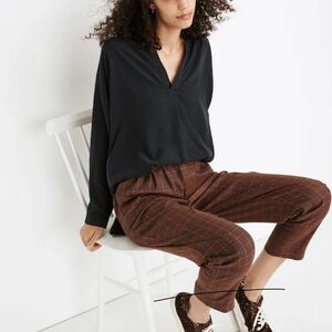 MADEWELL Sandwashed Popover Top